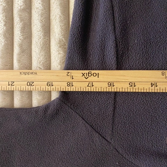 The North Face Fleece quarter zip Purple pockets small sku073 - Picture 11 of 11